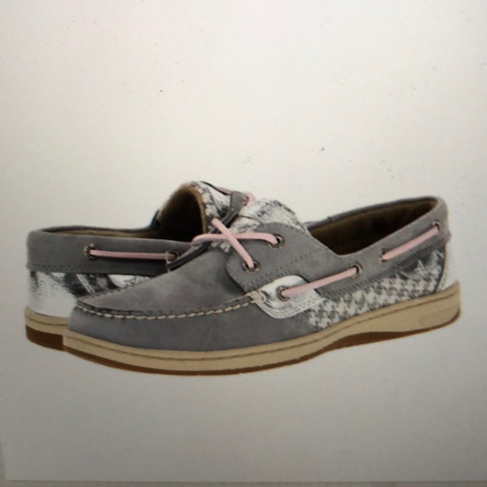 Sperry Bluefish Char Houndstooth BRAND NEW 6.5